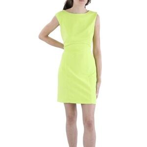 Lime Green Sleeveless Dress